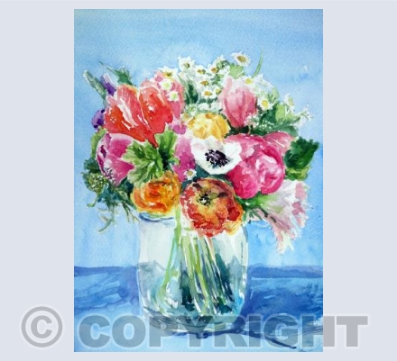 Summer posy