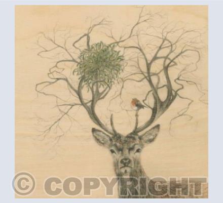 Christmas Tree Stag 