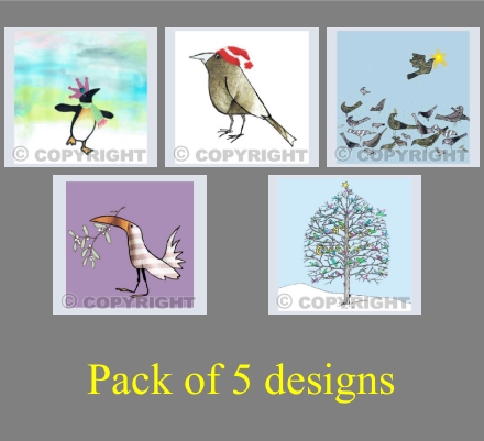 christmas birds
