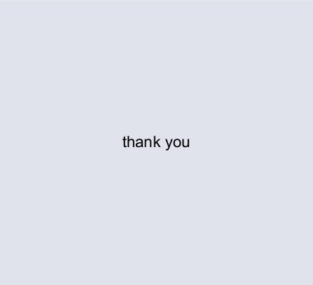 thank you