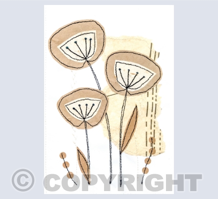 Vases of flowers
