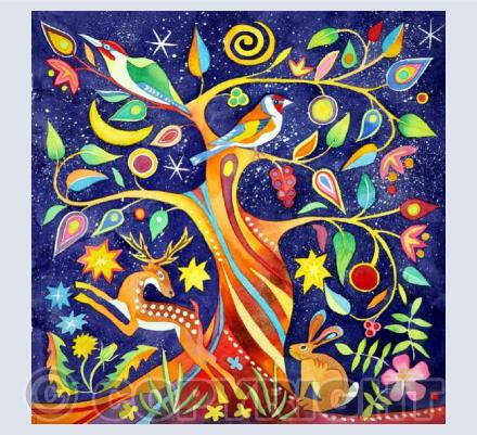 Trees and flowers