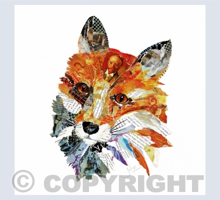 Paper collage Animals