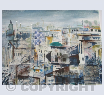 Cards cityscapes and seascapes 