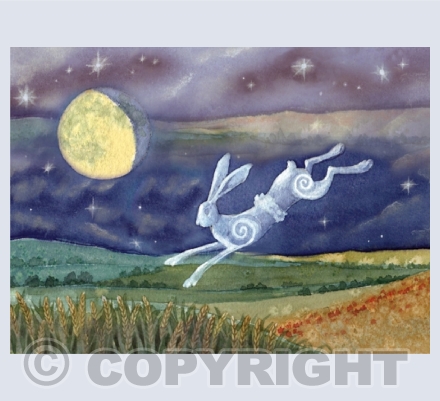 Luna Moon Hare Cards