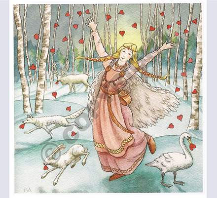 World Goddesses Cards