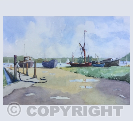 Boats and the sea