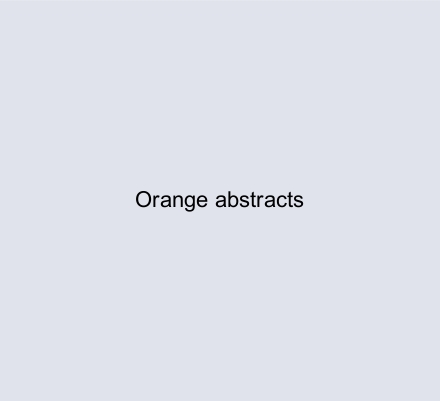 Orange abstracts