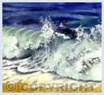 Along the seashore