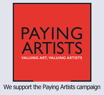 We support the Paying Artists campaign (Click to visit the website and learn more)